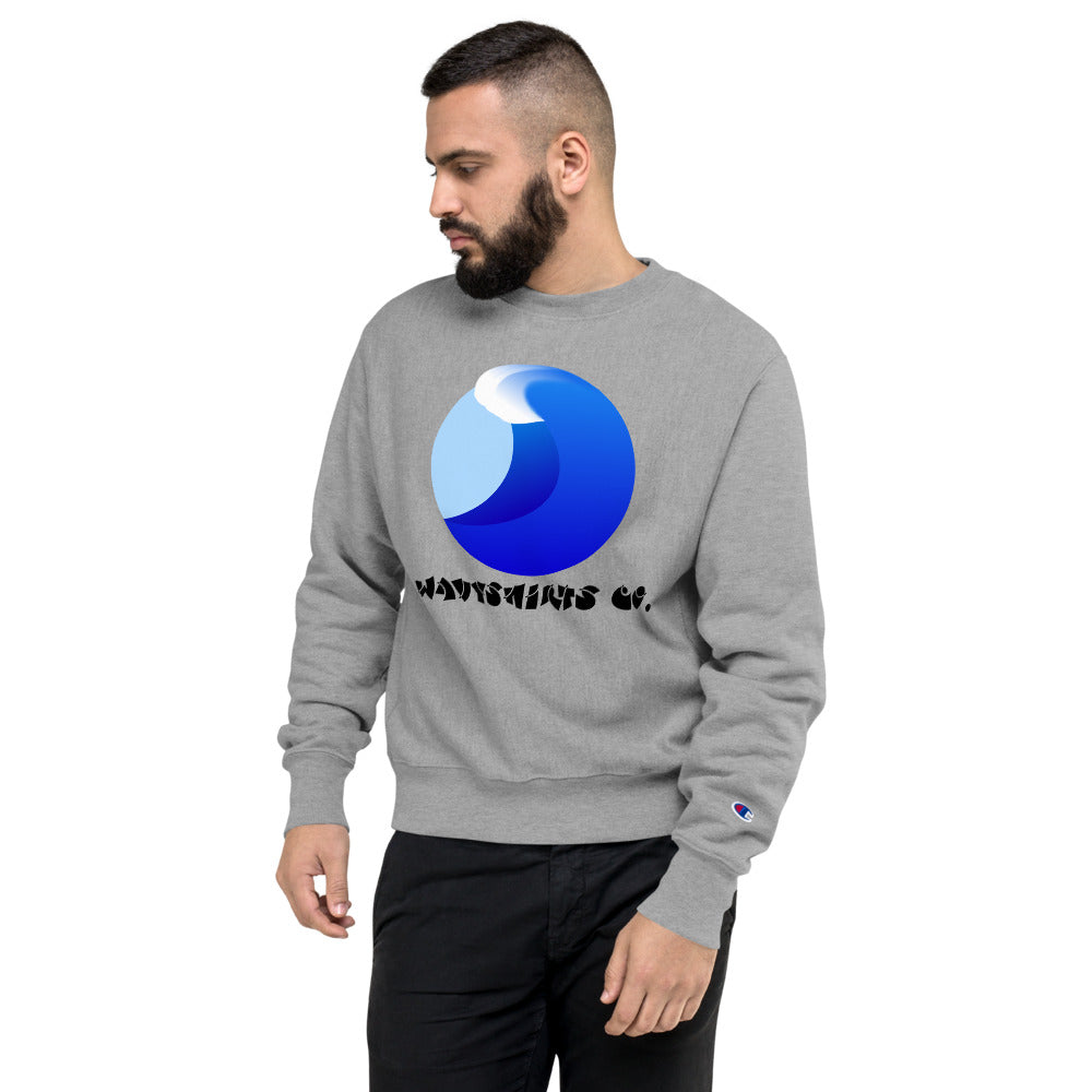 WavyShirts Alternate Logo Champion Sweatshirt